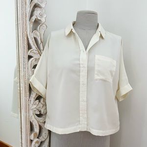 FREE WITH BUNDLE - Short Sleeve Blouse
